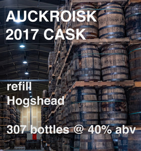 AUCHROISK 8yo CASK : Refill Hogshead (May2017)