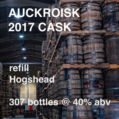 AUCHROISK 8yo CASK : Refill Hogshead (May2017)