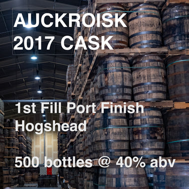 AUCHROISK  8yo CASK : 1st Fill Port Finish Hogshead