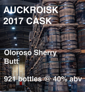 AUCHROISK 8yo CASK : Oloroso Sherry Butt