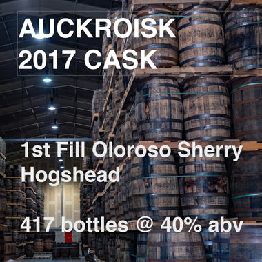 AUCHROISK  8yo CASK : 1st Fill Oloroso Sherry Hogshead
