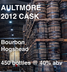 AULTMORE 13yo CASK : Bourbon Hogshead (Jan2012)