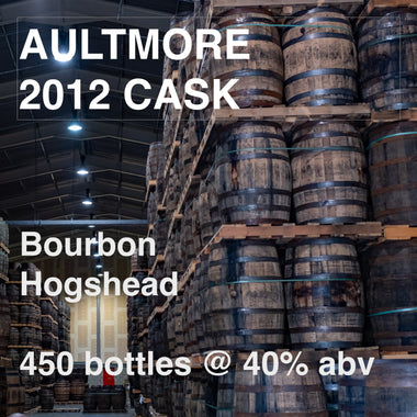 AULTMORE 13yo CASK : Bourbon Hogshead (Jan2012)