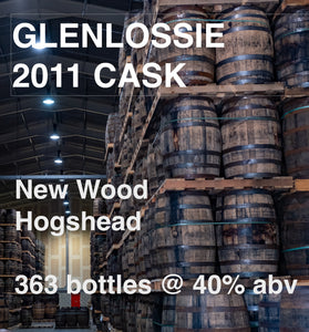 GLENLOSSIE 14yo CASK : New Wood Hogshead (Dec 2011)