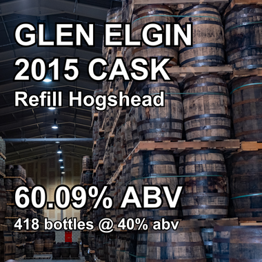 GLEN ELGIN 10yo CASK : Refill Hogshead (Oct 2015)
