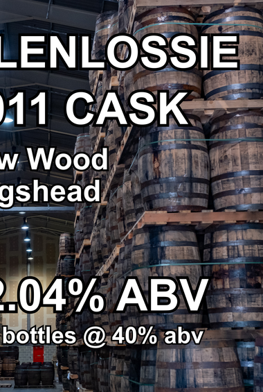 GLENLOSSIE 14yo CASK : New Wood Hogshead (Dec 2011) ref.290