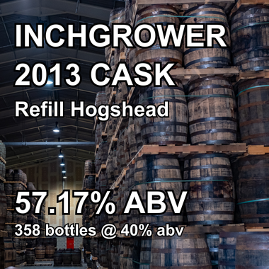 INCHGOWER 12yo CASK : Refill Hogshead (Jul 2013) ref.264
