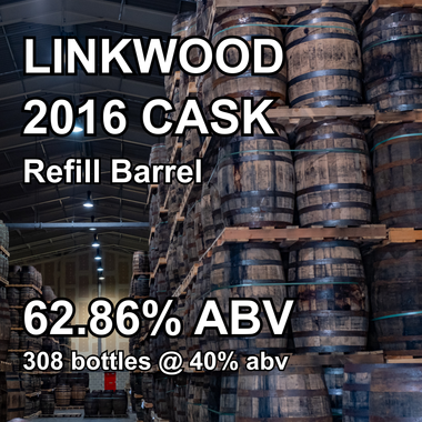 LINKWOOD 10yo CASK : Refill Barrel (Mar 2016) ref.259