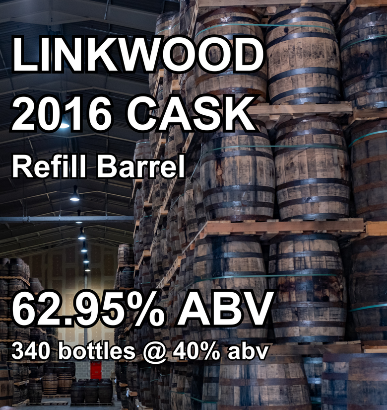 LINKWOOD 10yo CASK : Refill Barrel (Mar 2016) ref.236