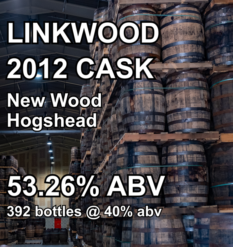 LINKWOOD 14yo CASK : New Wood Hogshead (Jan 2012) ref.248