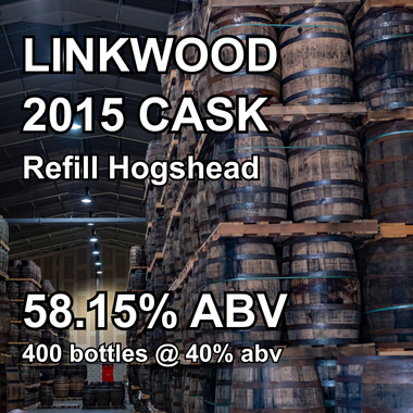 LINKWOOD 10yo CASK : Refill Hogshead (Dec 2015) ref.254
