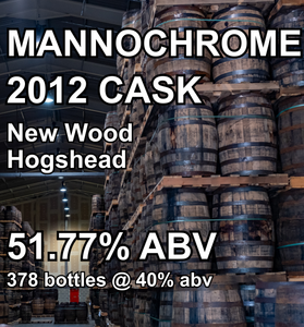 MANNOCHMORE 14yo CASK : New wood Hogshead (Jan 2012) ref.288