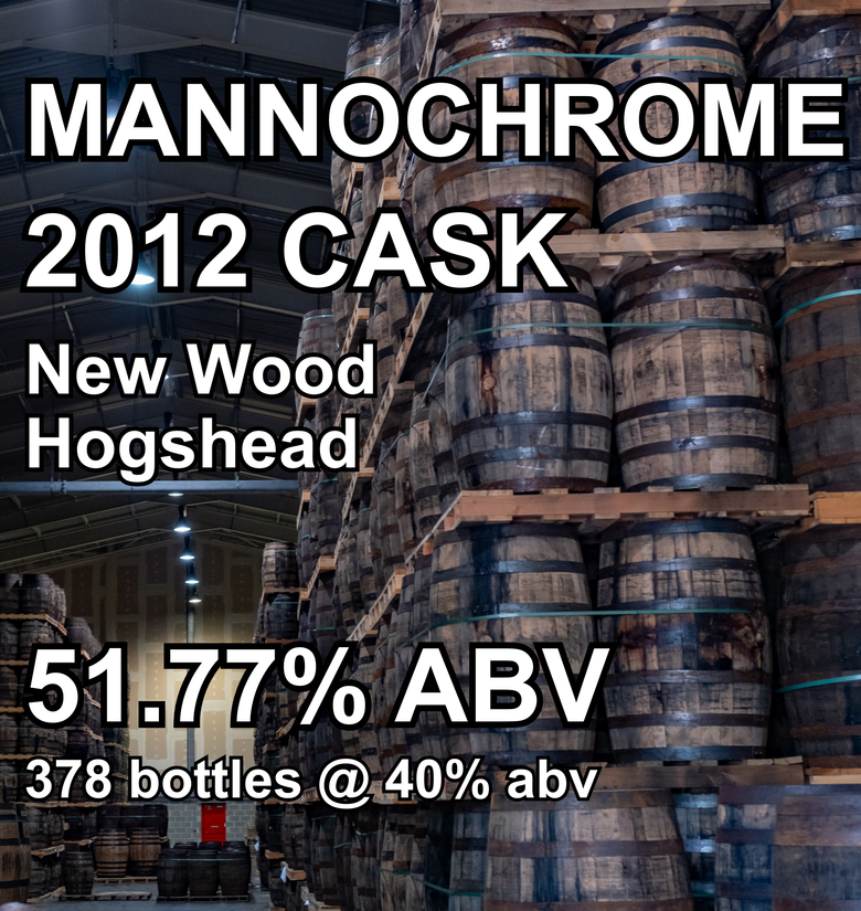MANNOCHMORE 14yo CASK : New wood Hogshead (Jan 2012) ref.288