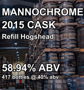 MANNOCHMORE 10yo CASK : Refill Hogshead (Dec 2015) ref.293