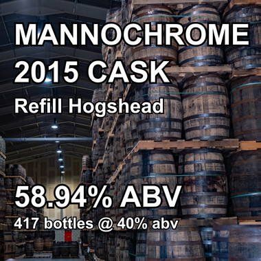 MANNOCHMORE 10yo CASK : Refill Hogshead (Dec 2015) ref.293