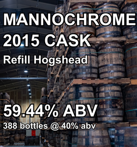 MANNOCHMORE 10yo CASK : Refill Hogshead (Dec 2015) ref.294