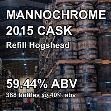 MANNOCHMORE 10yo CASK : Refill Hogshead (Dec 2015) ref.294
