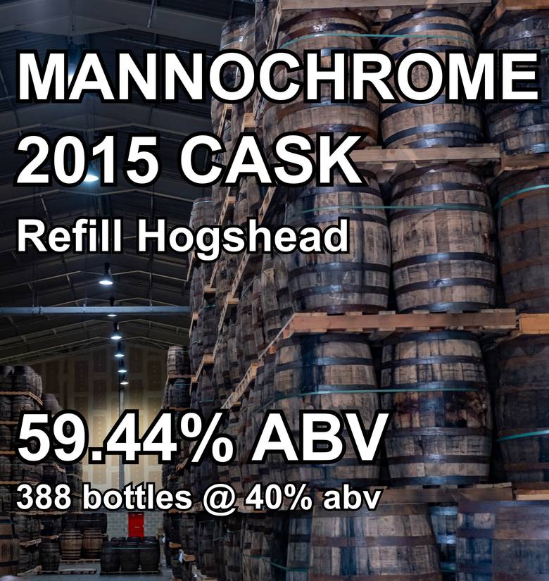 MANNOCHMORE 10yo CASK : Refill Hogshead (Dec 2015) ref.294