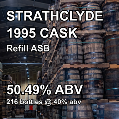 STRATHCLYDE 31yo GRAIN CASK : Refill ASB (Feb 1995)