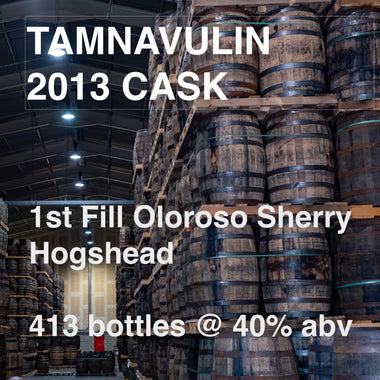 TAMNAVULIN 12yo CASK : 1st Fill Oloroso Sherry Hogshead (Reracked Dec 2024)
