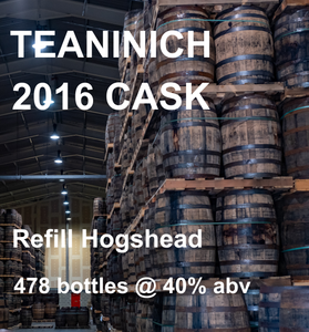 TEANINICH 10yo CASK : Refill Hogshead (Feb 2016)