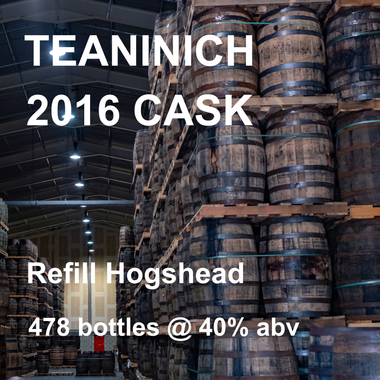TEANINICH 10yo CASK : Refill Hogshead (Feb 2016)