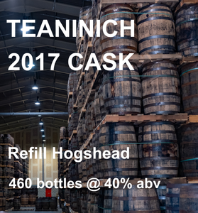 TEANINICH 8yo CASK : Refill Hogshead (July 2017)