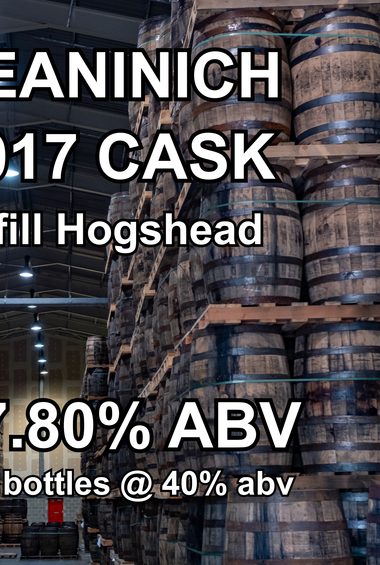 TEANINICH 8yo CASK : Refill Hogshead (July 2017) ref.263