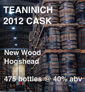 TEANINICH 13yo CASK : New Wood Hogshead (Mar 2012)
