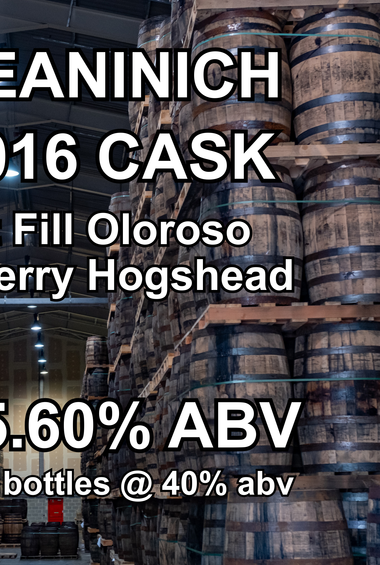 TEANINICH 10yo CASK : 1st Fill Oloroso Sherry Hogshead (Feb 2016) ref.542