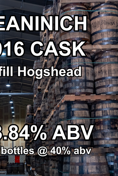 TEANINICH 10yo CASK : Refill Hogshead (Feb 2016) ref.253